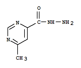 4-Pyrimidinecarboxylicacid,6-methyl-,hydrazide(7ci) Structure,89691-95-2Structure