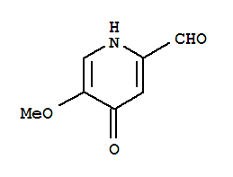 2-Pyridinecarboxaldehyde, 1,4-dihydro-5-methoxy-4-oxo-(9ci) Structure,89791-88-8Structure