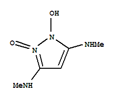 1H-pyrazole-3,5-diamine, 1-hydroxy-n3,n5-dimethyl-, 2-oxide Structure,898250-05-0Structure