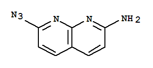 1,8-Naphthyridin-2-amine, 7-azido- Structure,898258-02-1Structure