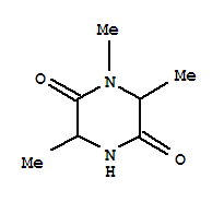 2,5-Piperazinedione,1,3,6-trimethyl-(7ci) Structure,89851-89-8Structure