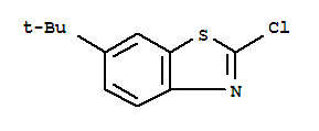 6-(Ter-butyl)-2-chlorobenzothiazole Structure,898748-35-1Structure