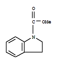 Methyl 2,3-dihydro-1-indolecarboxylate Structure,89875-37-6Structure