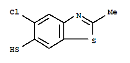 6-Benzothiazolethiol,5-chloro-2-methyl-(7ci) Structure,89894-16-6Structure