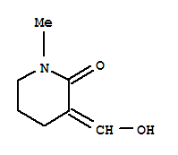 2-Piperidinone, 3-(hydroxymethylene)-1-methyl-(9ci) Structure,89910-21-4Structure