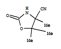 (7ci)-4,5,5-三甲基-2-氧代-4-噁唑啉甲腈結(jié)構(gòu)式_89943-24-8結(jié)構(gòu)式