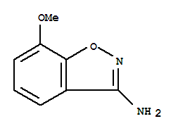 1,2-Benzisoxazol-3-amine,7-methoxy-(9ci) Structure,89976-74-9Structure