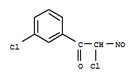 Acetophenone, 2,3-dichloro-2-nitroso-(7ci) Structure,89978-14-3Structure