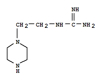 (7ci)-[2-(1-哌嗪)乙基]-胍結構式_89980-08-5結構式