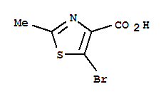 5-Bromo-2-methyl-1,3-thiazole-4-carboxylic acid Structure,899897-20-2Structure