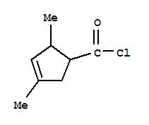 3-Cyclopentene-1-carbonyl chloride, 3,5-dimethyl-(7ci) Structure,90003-10-4Structure