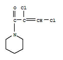 Piperidine, 1-(2,3-dichloroacryloyl)-(7ci) Structure,90003-29-5Structure