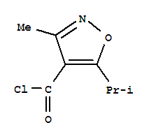 5-Isopropyl-3-methylisoxazole-4-carbonyl chloride Structure,90006-55-6Structure