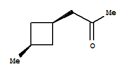 2-Propanone, 1-(3-methylcyclobutyl)-, cis-(9ci) Structure,90046-36-9Structure