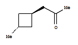 2-Propanone, 1-(3-methylcyclobutyl)-, trans-(9ci) Structure,90046-37-0Structure