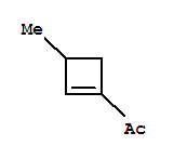 (7ci)-甲基 3-甲基-1-環(huán)丁烯-1-基酮結(jié)構(gòu)式_90049-66-4結(jié)構(gòu)式