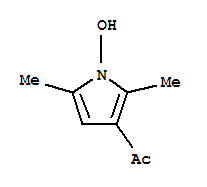 (7ci)-1-羥基-2,5-二甲基吡咯-3-基甲酮結(jié)構(gòu)式_90087-13-1結(jié)構(gòu)式
