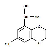 1,4-Benzodioxin-5-methanol, 7-chloro-2,3-dihydro--alpha--methyl- Structure,903581-12-4Structure