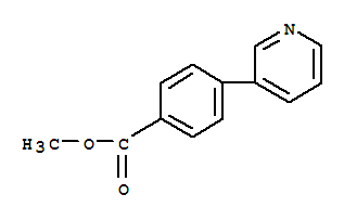 Methyl 4-(3-pyridinyl)benzoate Structure,90395-47-4Structure