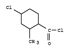 Cyclohexanecarbonyl chloride, 4-chloro-2-methyl-(9ci) Structure,90403-99-9Structure