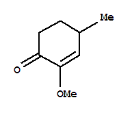 2-Cyclohexen-1-one,2-methoxy-4-methyl-(9ci) Structure,90414-00-9Structure