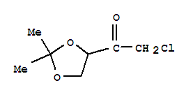 Ethanone, 2-chloro-1-(2,2-dimethyl-1,3-dioxolan-4-yl)-(9ci) Structure,90493-97-3Structure