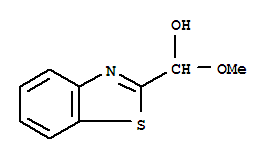 2-Benzothiazolemethanol,alpha-methoxy-(7ci) Structure,90563-84-1Structure