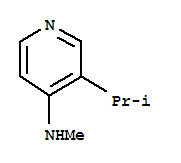 Pyridine, 3-isopropyl-4-(methylamino)-(6ci,7ci) Structure,90565-30-3Structure