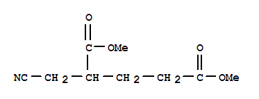 Pentanedioic acid, 2-(cyanomethyl)-, dimethyl ester (9ci) Structure,90643-94-0Structure