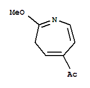 Ethanone, 1-(2-methoxy-3h-azepin-5-yl)-(9ci) Structure,90714-29-7Structure