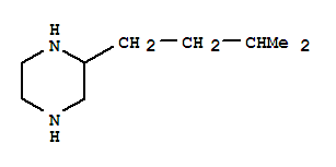 Piperazine, 2-isopentyl-(7ci) Structure,90796-46-6Structure