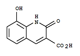 (7ci)-2,8-二羥基-3-喹啉羧酸結(jié)構(gòu)式_90800-52-5結(jié)構(gòu)式