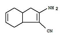 Indene-3-carbonitrile, 2-amino-3a,4,7,7a-tetrahydro-(7ci) Structure,90888-60-1Structure