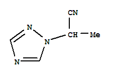 1H-1,2,4-triazole-1-acetonitrile,-alpha--methyl-(9ci) Structure,91040-87-8Structure