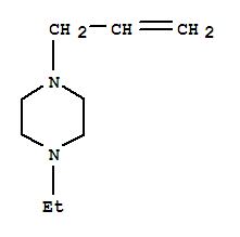 Piperazine, 1-ethyl-4-(2-propenyl)-(9ci) Structure,91086-12-3Structure