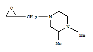 Piperazine, 4-(2,3-epoxypropyl)-1,2-dimethyl-(7ci) Structure,91086-23-6Structure