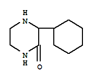 2-Piperazinone,3-cyclohexyl-(7ci) Structure,91087-28-4Structure