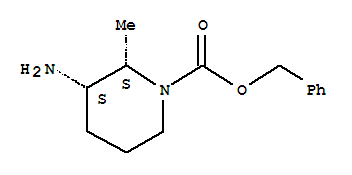 Cis-3-amino-2-methyl-n-cbz-piperidine Structure,912451-60-6Structure