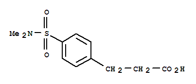 3-(4-Dimethylsulfamoyl-phenyl)-propionic acid Structure,91248-47-4Structure