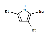 (7ci)-3,5-二乙基吡咯-2-基甲酮結(jié)構(gòu)式_91251-61-5結(jié)構(gòu)式