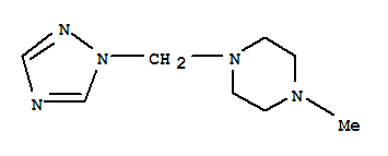 Piperazine, 1-methyl-4-(1h-1,2,4-triazol-1-ylmethyl)-(9ci) Structure,91272-88-7Structure