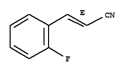 2-Propenenitrile,3-(2-fluorophenyl)-,(2e)-(9ci) Structure,91319-60-7Structure