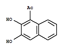 (9ci)-1-(2,3-二羥基-1-萘)-乙酮結(jié)構(gòu)式_91368-52-4結(jié)構(gòu)式