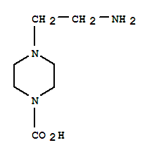 1-Piperazinecarboxylicacid,4-(2-aminoethyl)-(9ci) Structure,91441-53-1Structure