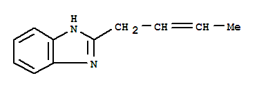 1H-benzimidazole,2-(2-butenyl)-(9ci) Structure,91462-26-9Structure