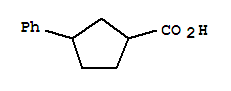 Cyclopentanecarboxylic acid, 3-phenyl- Structure,91495-75-9Structure