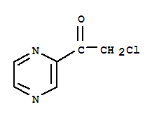 (9ci)-2-氯-1-吡嗪-乙酮結(jié)構(gòu)式_91516-39-1結(jié)構(gòu)式