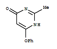 4(1H)-pyrimidinone, 2-methyl-6-phenoxy-(9ci) Structure,91520-66-0Structure