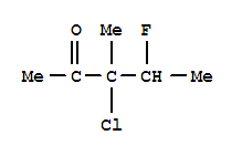 2-Pentanone, 3-chloro-4-fluoro-3-methyl- Structure,91524-39-9Structure