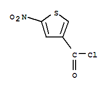 5-Nitrothiophene-3-carbonyl chloride Structure,91538-55-5Structure